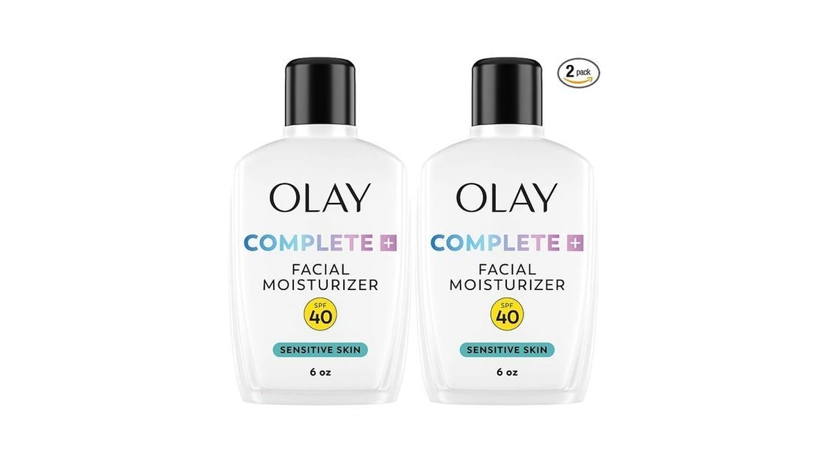 Olay Complete+ Face Moisturizer With Sunscreen Spf 40,for Sensitive Skin,broad