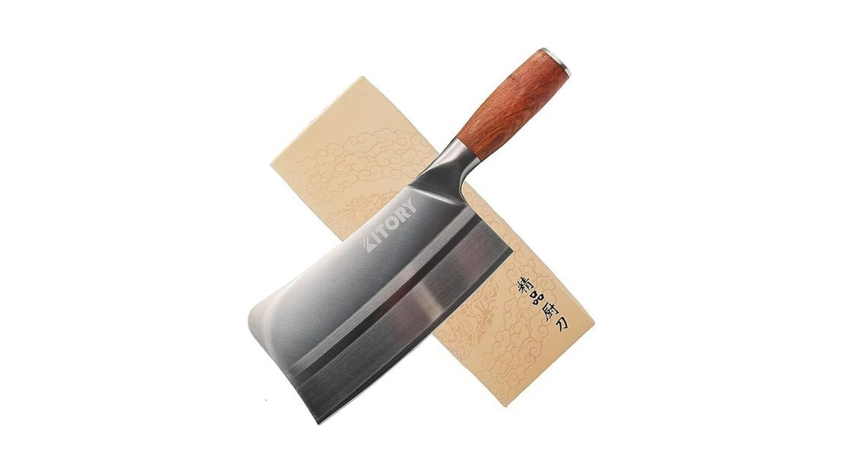 Kitory Chinese Chef Knife 7 Inch, Ultra Sharp German Steel