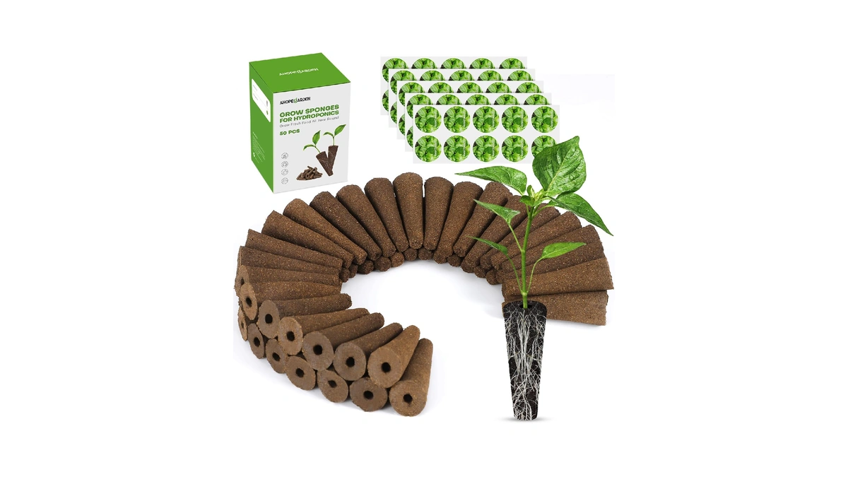 Ahopegarden 50pcs Hydroponic Pods Kit: Compatible With Aerogarden Herb Kits