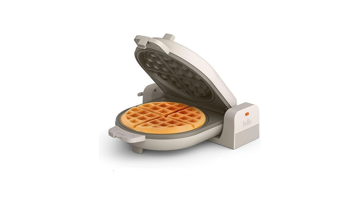 Bella Flip-n-store Waffle Maker With Evergood™ Ceramic Nonstick Coating, Fits-anywhere™