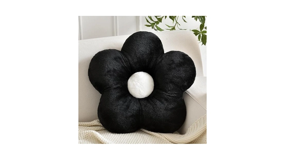 Zcnyclam Flower Pillows, Soft Flower Shaped Pillow With Home Decorative