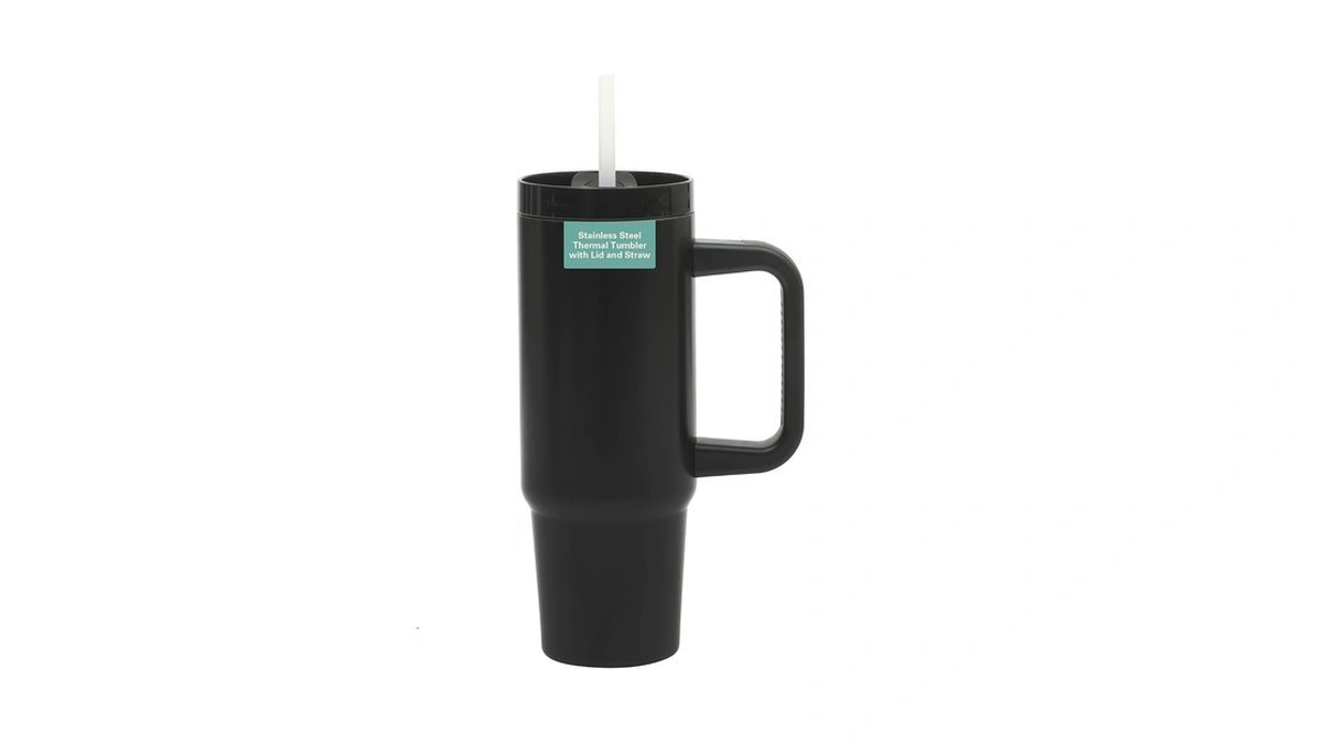 Gibson Home Marina 29-ounce Stainless Steel Travel Tumbler With Handle