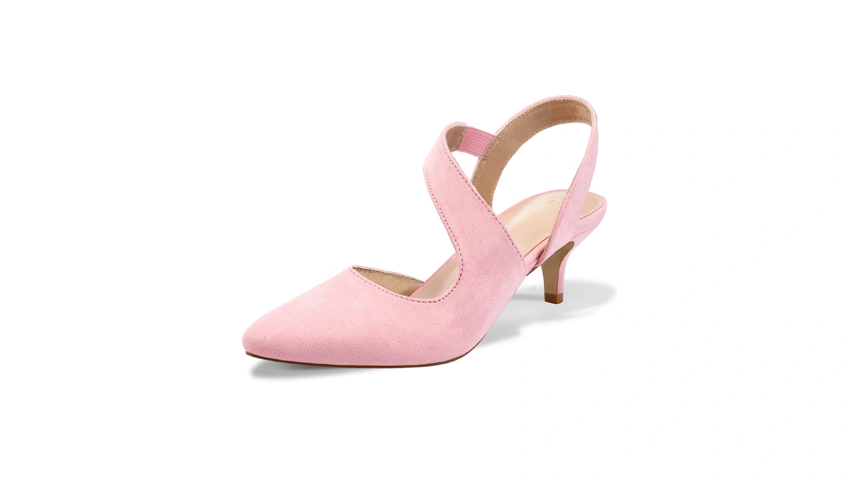 Mysoft Women Dress Shoes Low Heels Inch Kitte...