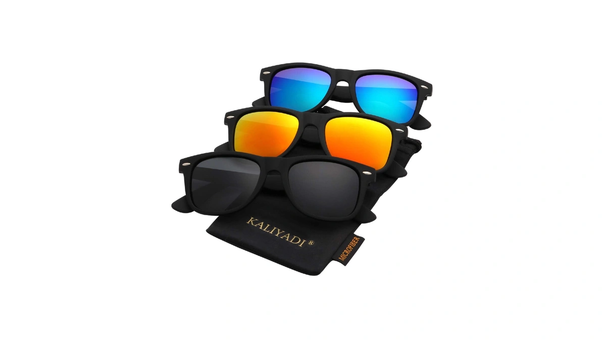 Kaliyadi Polarized Sunglasses For Men And Women Matte Finish Sun