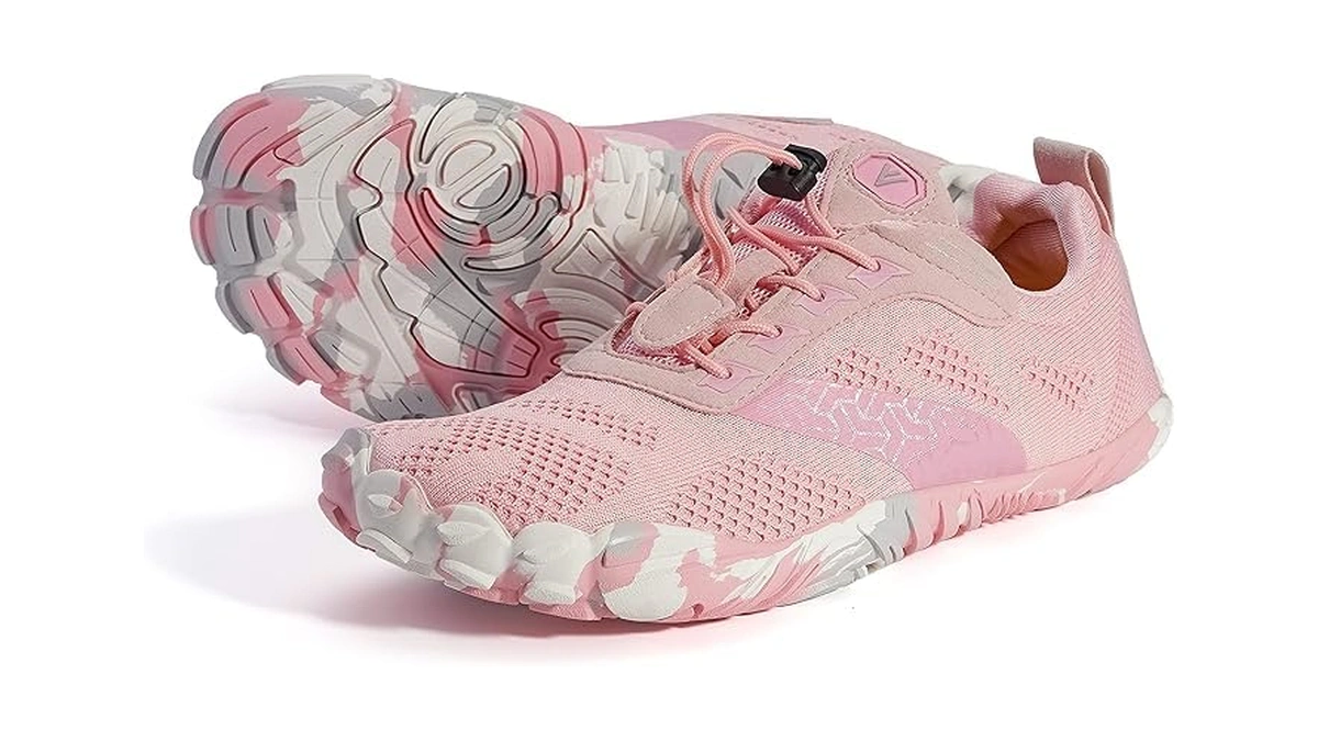 Joomra Minimalist Trail Running Tennis Shoes Size 9-9.5 All Pink