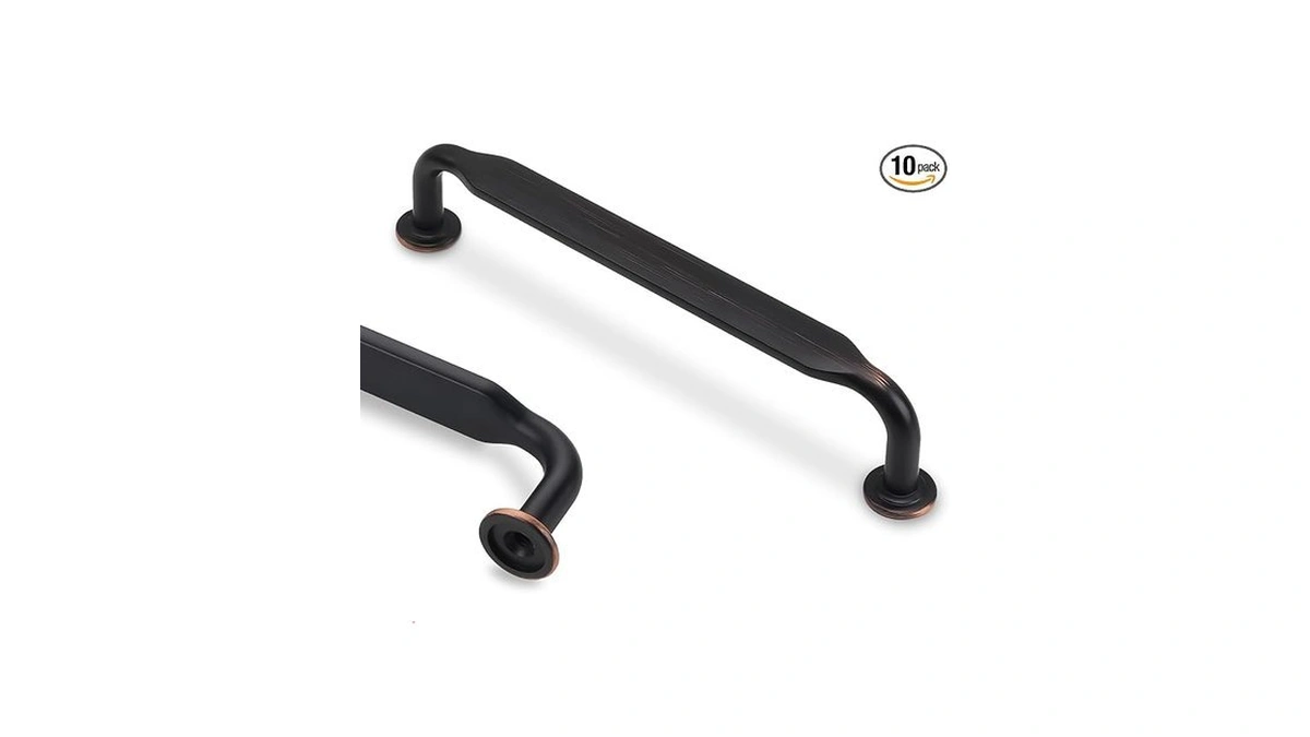 Komotia 10 Pack 5 Inch Cabinet Pulls Oil Rubbed Bronze