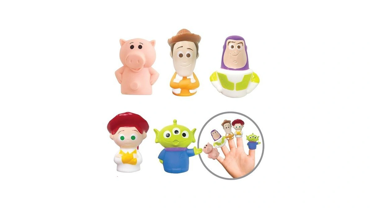 Toy Story 5 Piece Finger Puppet Set - Educational Play,