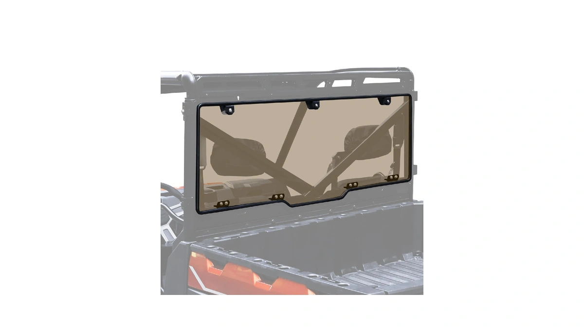 Starknightmt Tinted Rear Window Compatible With Polaris Ranger Xp 1000