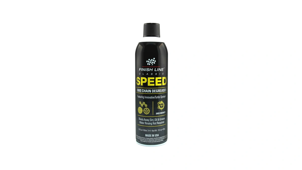 Finish Line Speed Bike Degreaser – Powerful Dry Formula For