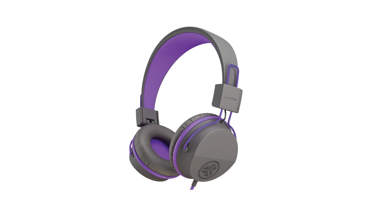 Jlab Jbuddies Studio Kids Wired On-ear Headphones With Mic, Volume