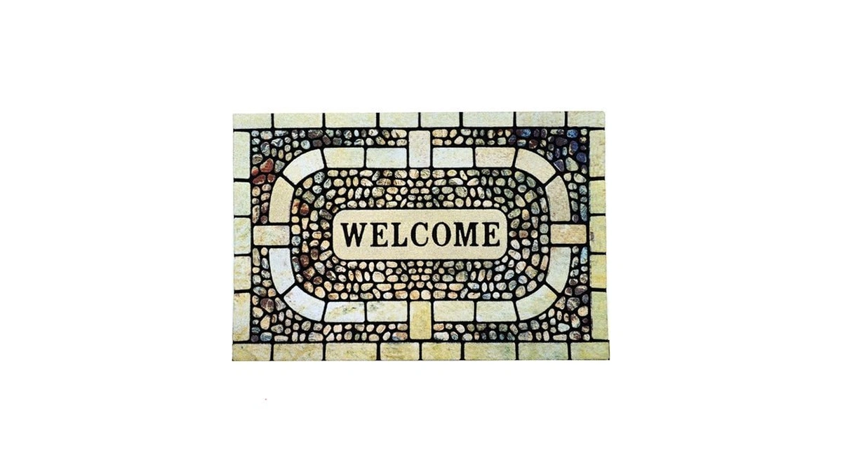 Door Mat Welcome Mat, Heavy Duty Door Mat 23.6 X