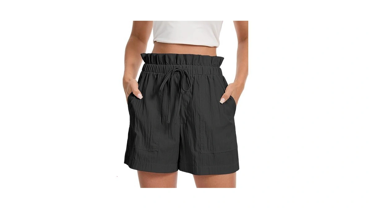 Luxebold Shorts For Women Summer Casual High Waist Drawstring Comfy