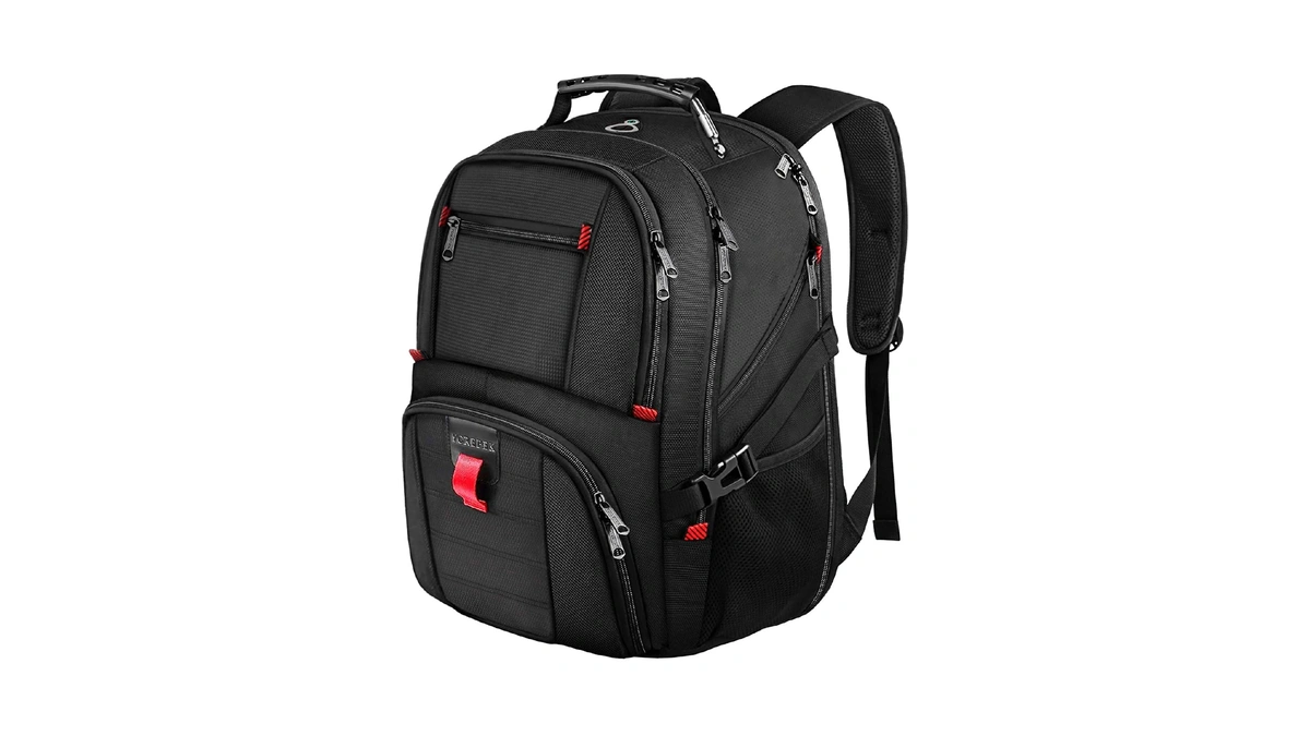 Yorepek Large Laptop Backpack For Men, Heavy Duty Travel Backpack