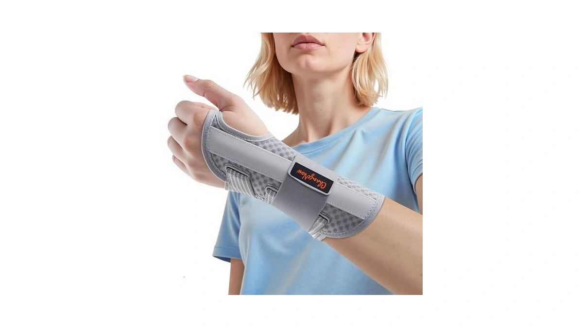 Carpal Tunnel Wrist Brace For Left Hand, 3x Night Support