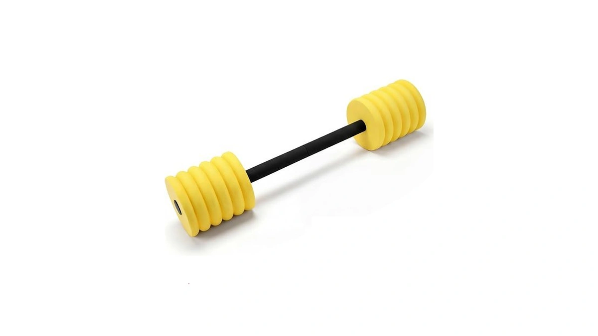 Long Aquatic Exercise Dumbbells Pool Exercise Foam Water Weights Dumbbell