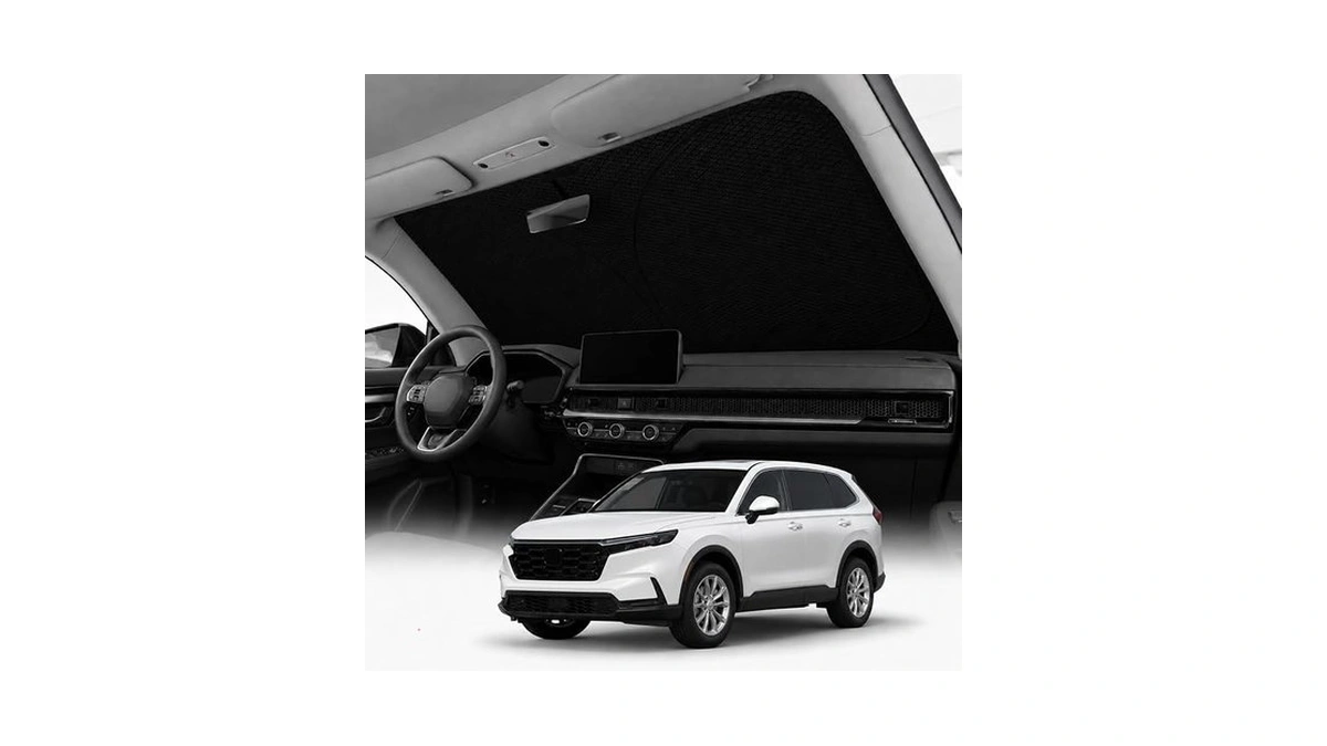 Reevaa 2026 3rd Pro Windshield Sunshade For 2023-2026 Honda Cr-v