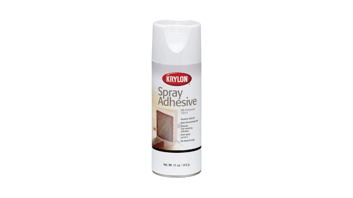 Krylon K07010 11-ounce All-purpose Spray Adhesive, White