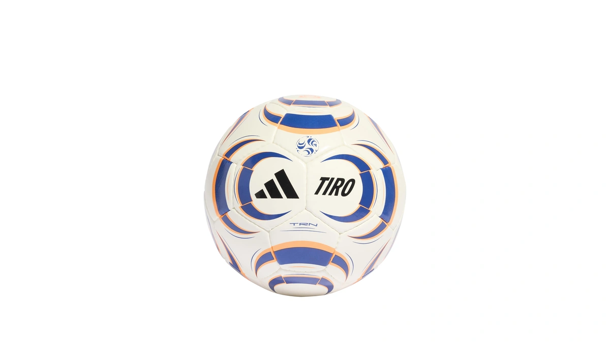 Adidas Unisex-adult Tiro Training Ball, White/power Blue, 5
