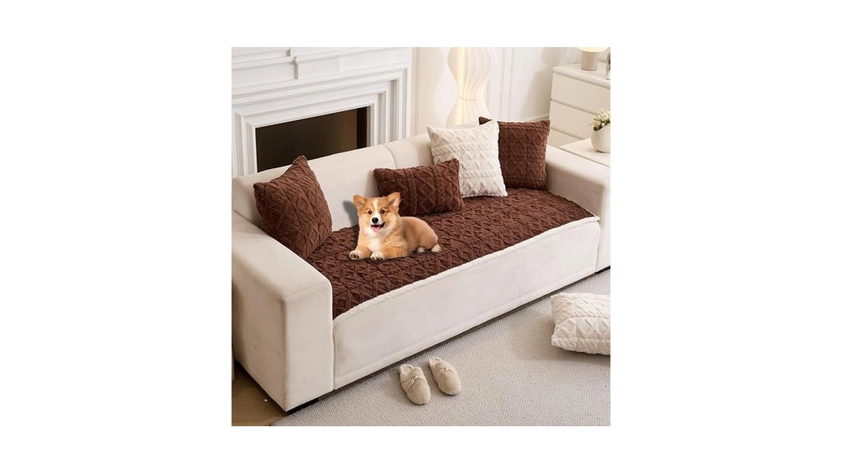 Tieyachkis Pets Couch Cover For Dogs Soft Sofa Covers For