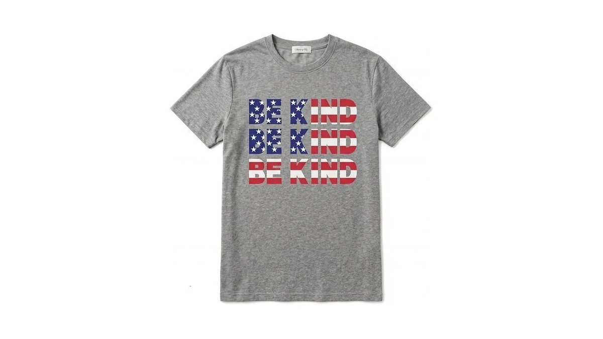 Amazon code: Blooming Jelly Womens Be Kind Shirt Shor