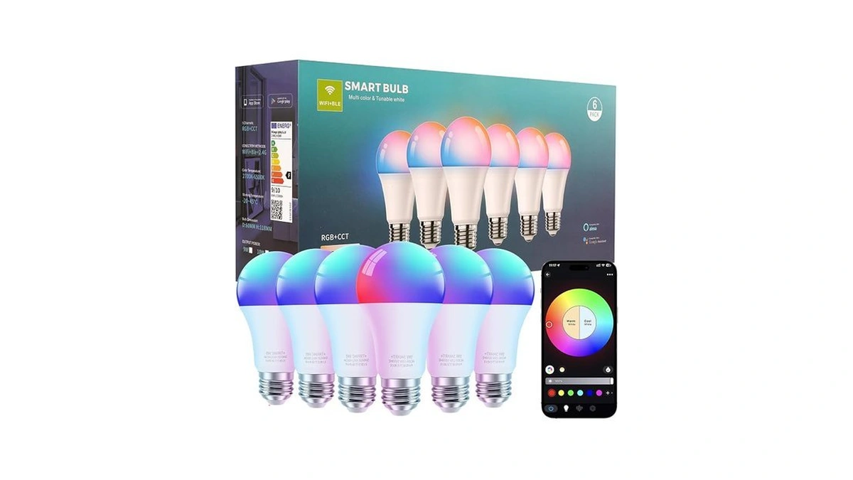 Frideko Home Smart Light Bulbs - Led Dimmible Color Changing