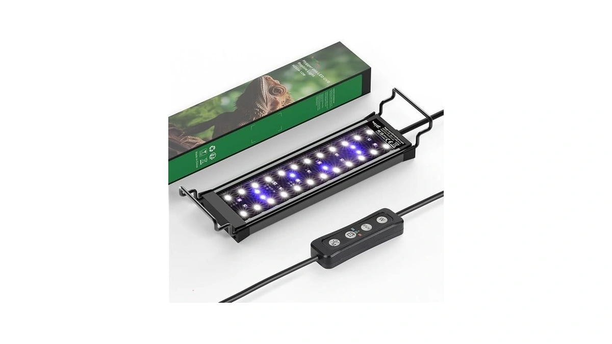 Hygger Zoo 12w Led Uvb Light For Reptiles Terrarium Light