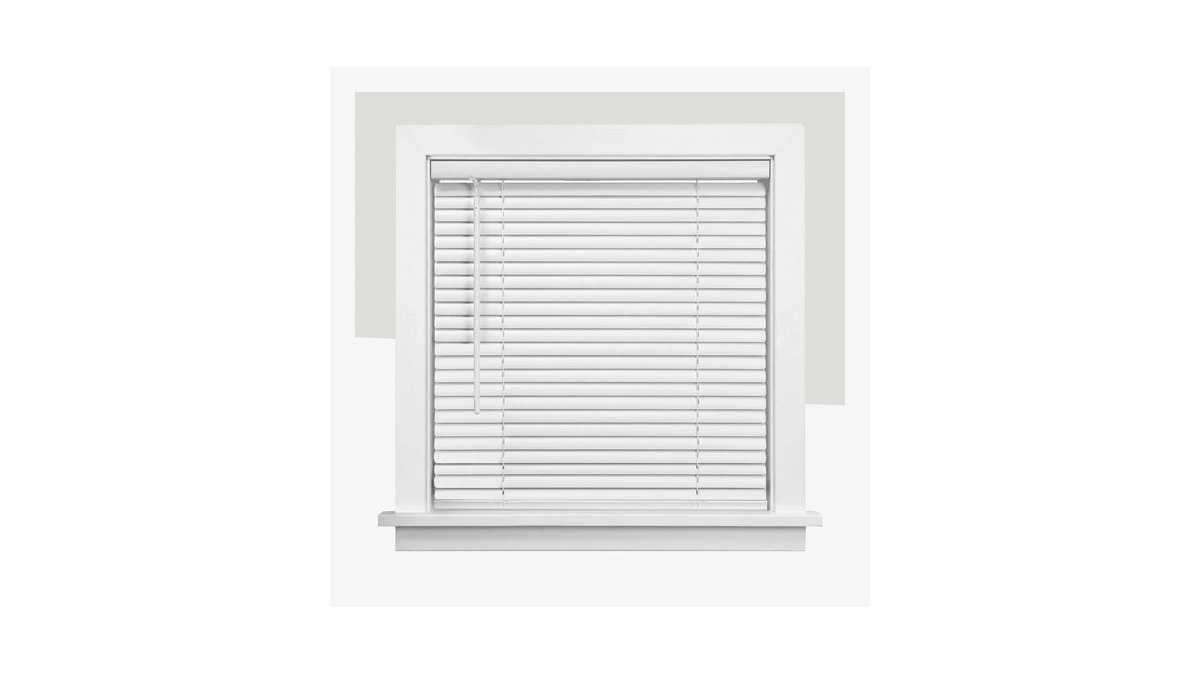 Chicology Cordless Mini Blinds, 1 Inch Vinyl Window Blinds, Room