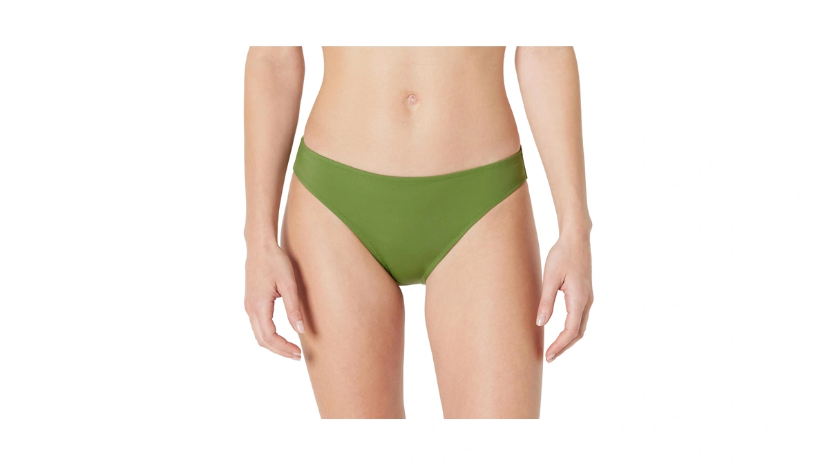 Amazon Essentials Women's Classic Bikini Swimsuit Bottom, Olive, Xx-large
