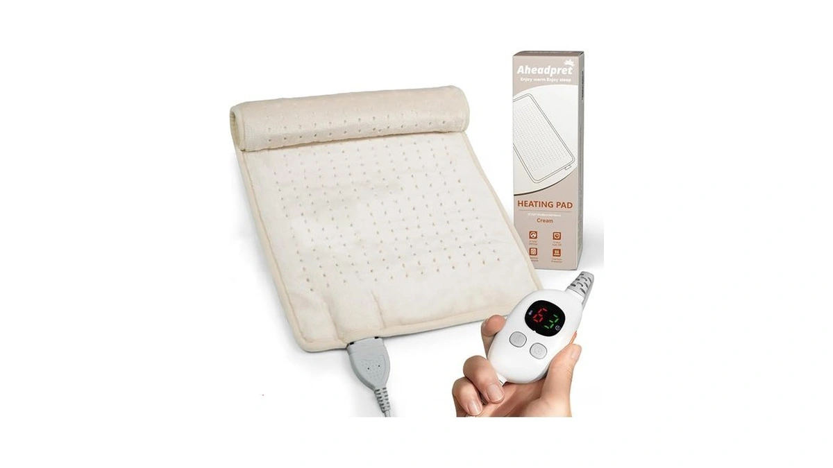 Aheadpret Electric Heating Pads For Neck And Shoulder,3 Hours Auto