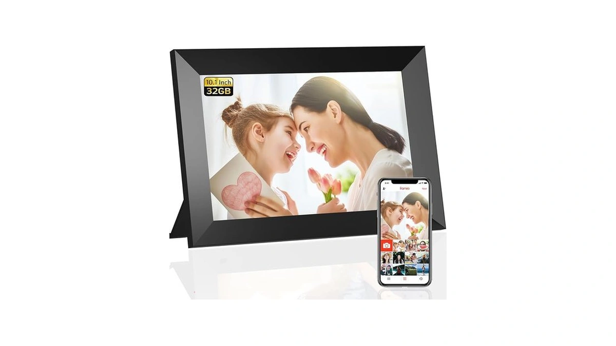 Frameo 10.1" Smart Digital Picture Frame With Wifi | 32gb