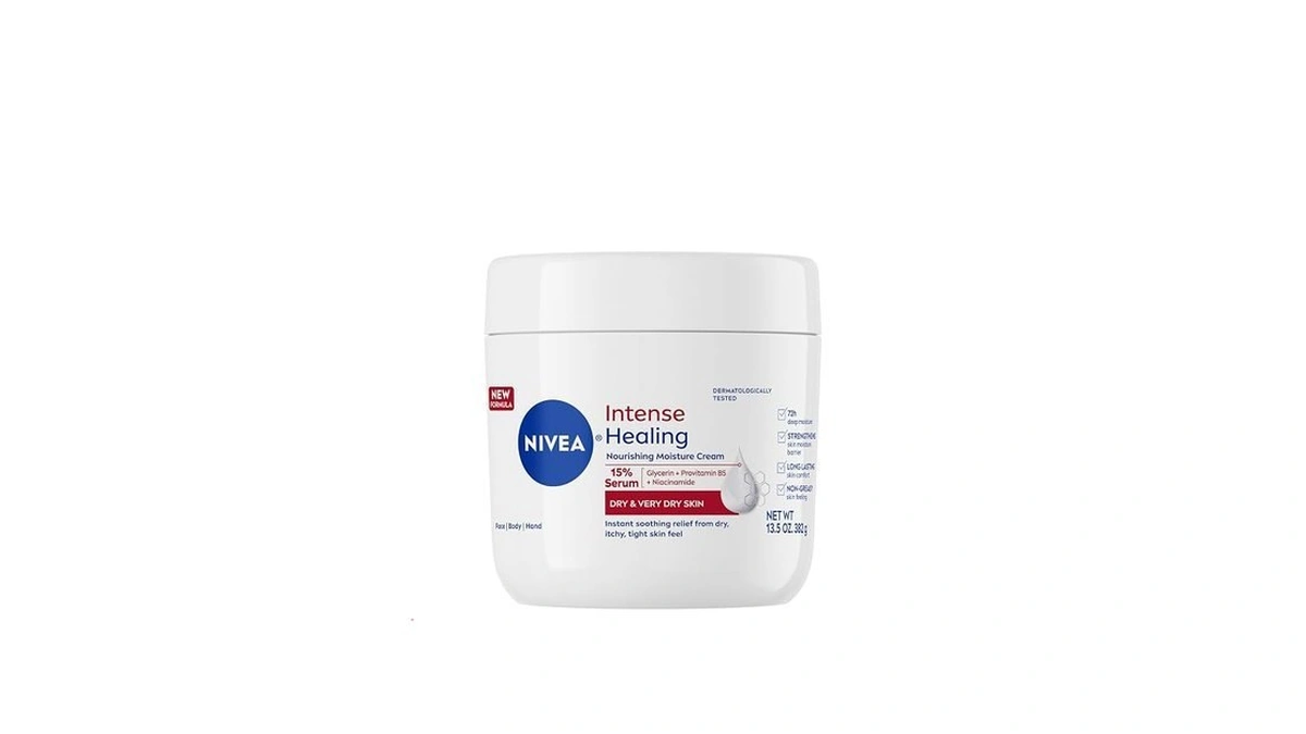 Nivea Intense Healing Body Cream For Dry Skin With Glycerin,