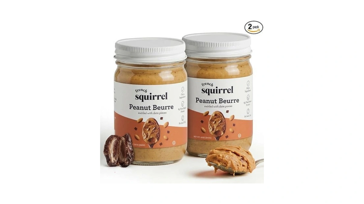 French Squirrel Peanut Beurre - Gluten-free, Nutrient-rich Fresh Peanut Butter