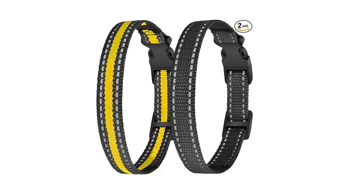 Aikko Replacement Strap Dog Collar With Buckle Adjustable Safety Nylon