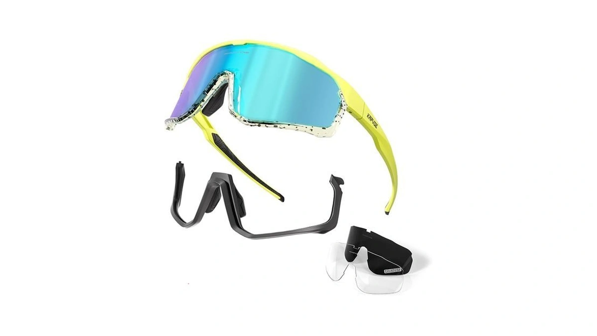 Kapvoe Polarized Cycling Glasses Men Women Mountain Bike Sunglasses Mtb