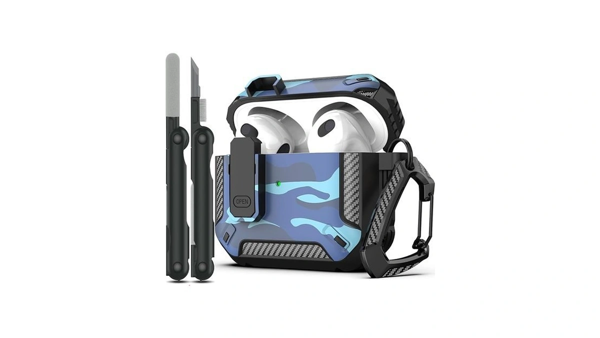 Rfunguango For Airpods 3 Case Cover With Cleaning Kit And