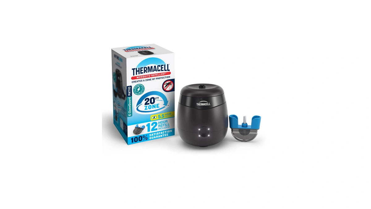 Thermacell E-zoneguard Patio Rechargeable Mosquito Repeller With 20-foot Zone Of