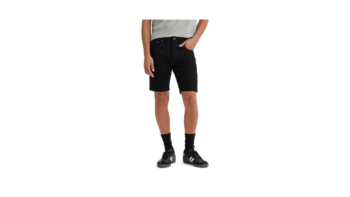 Levi's Men's Slim Cut Off Jean Shorts, (new) Steel Black