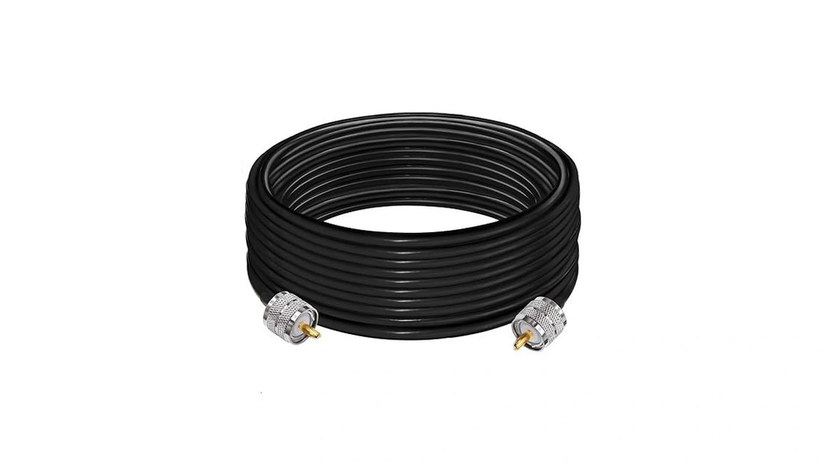 Tuolnk Rg58 32.8ft (10m) So239 Uhf Male To Pl259 Male