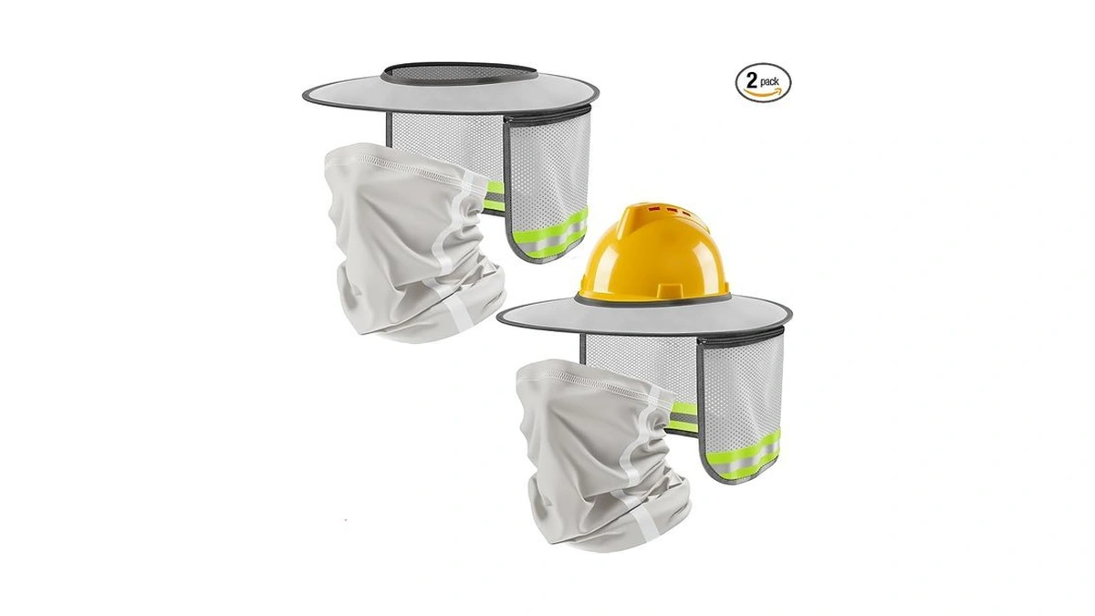 2 Set Hardhat Sun Shade, Hard Hat Visor Sun Shade