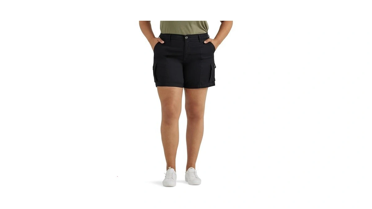 Lee Women's Plus Size Ultra Lux Comfort With Flex-to-go Cargo