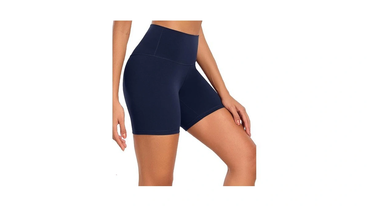 Wirarpa Women's Biker Shorts High Waisted Soft Workout Running Yoga