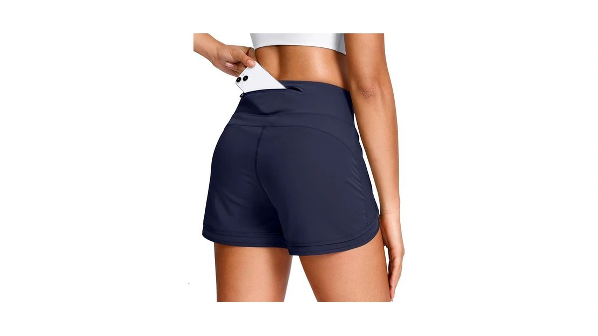Soothfeel Women's Running Shorts High Waisted Quick-dry 3 Inch Gym