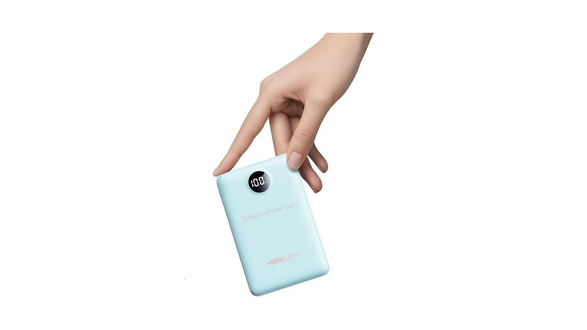 Veektomx Small Portable Charger 10000mah, Mini Power Bank 22.5w Fast