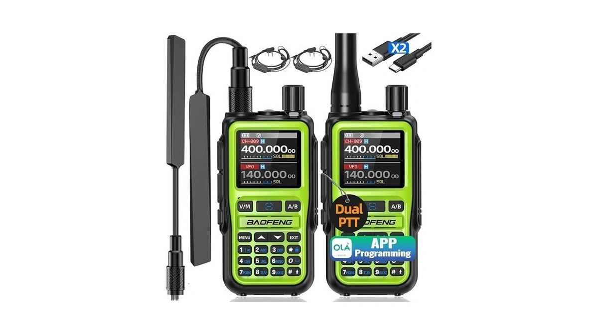 Baofeng Uv-5r Mini Radio Ham Radio Long Range Handheld Two