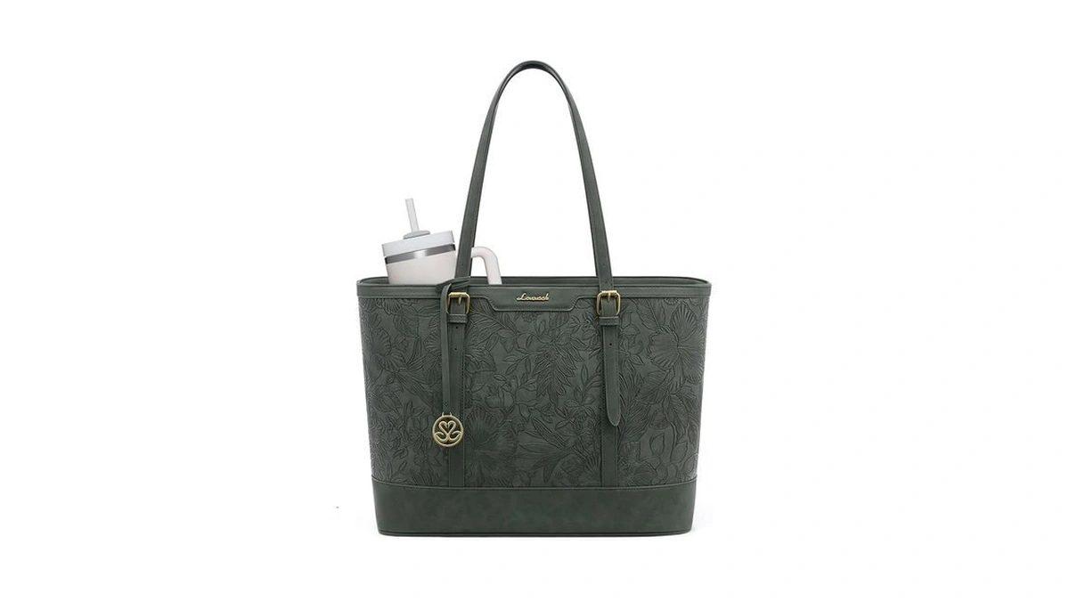 Lovevook Laptop Bag For Women, 17.3 Inch Large Work Tote