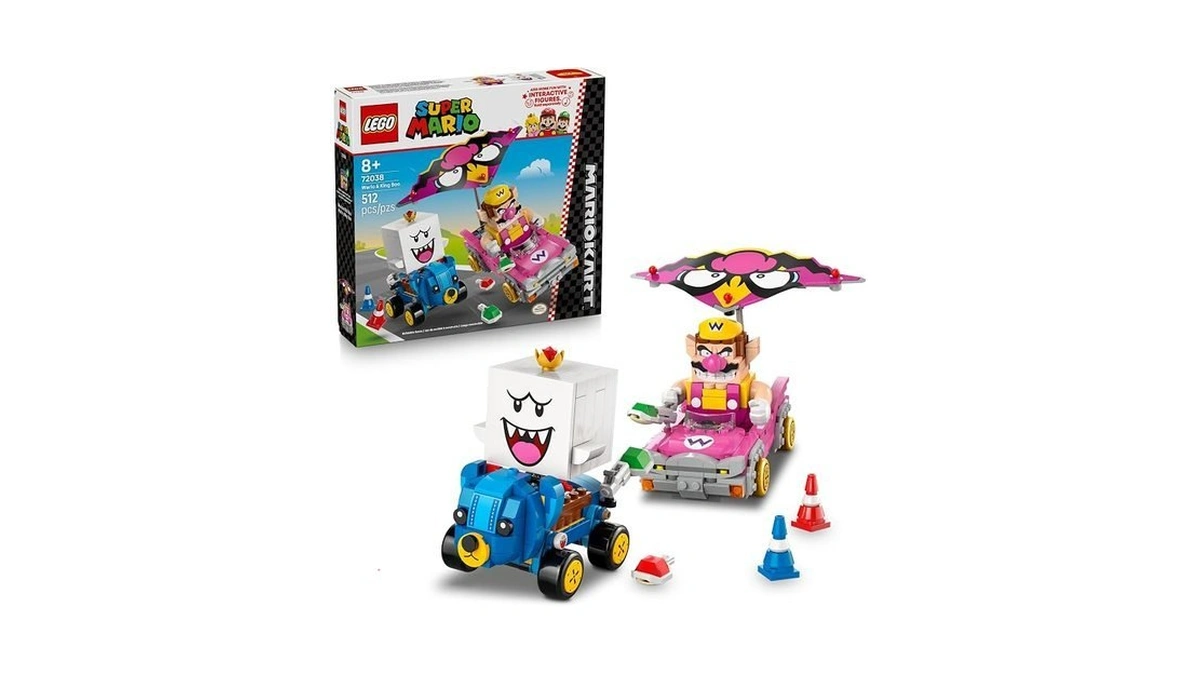 Lego Super Mario: Mario Kart – Wario & King Boo