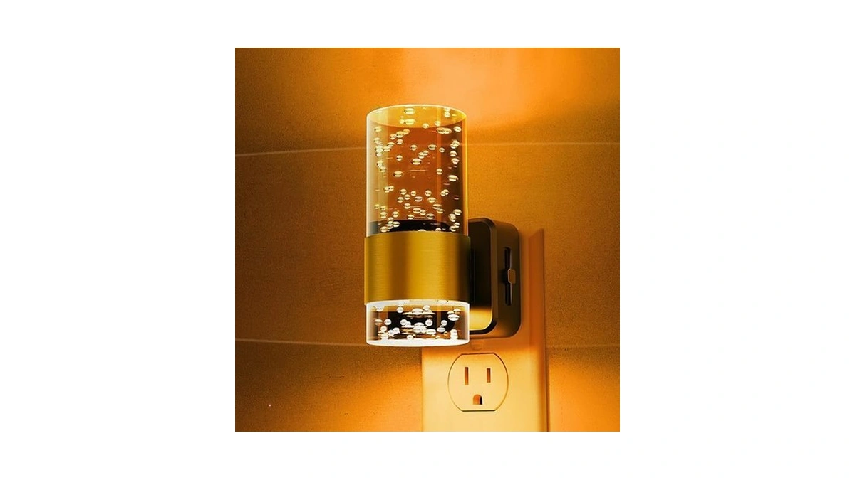 Night Light, 1-pack Modern Night Lights Plug Into Wall, Dimmable