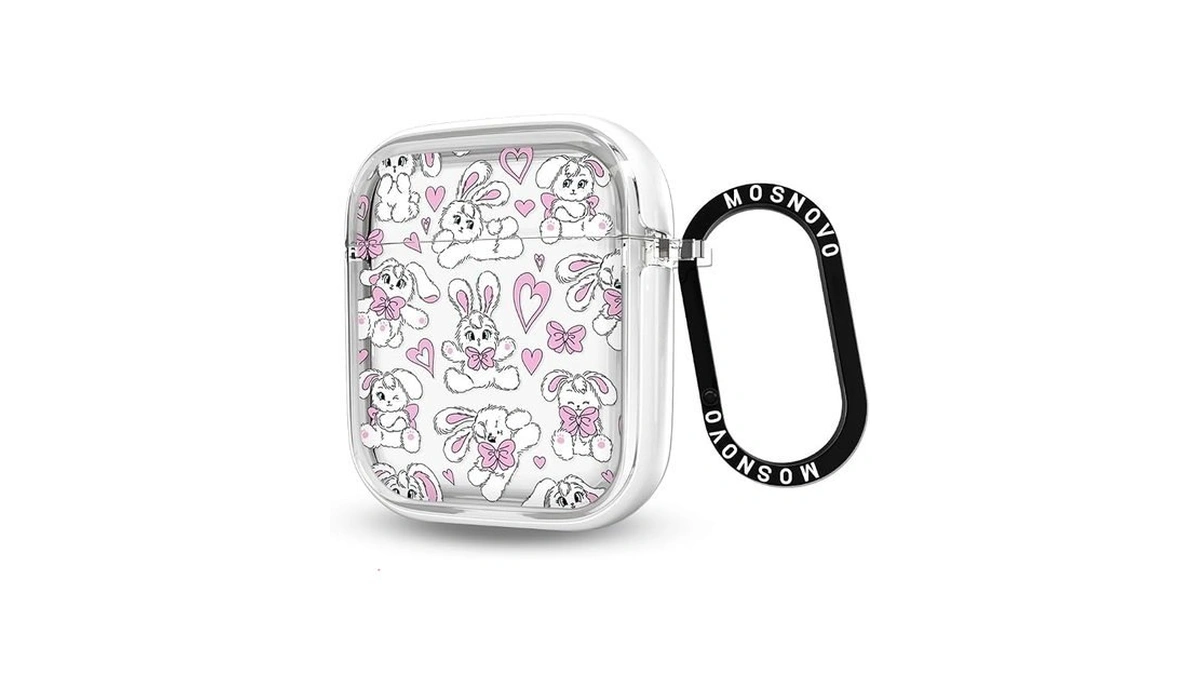 Mosnovo For Airpods 1 & Airpods 2 Case, Protective Clear