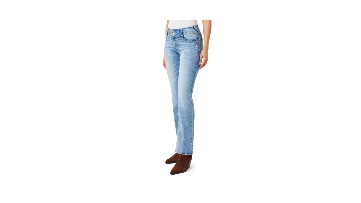 Wallflower Luscious Curvy Bootcut Mid-rise Insta Stretch Denim Juniors Jeans