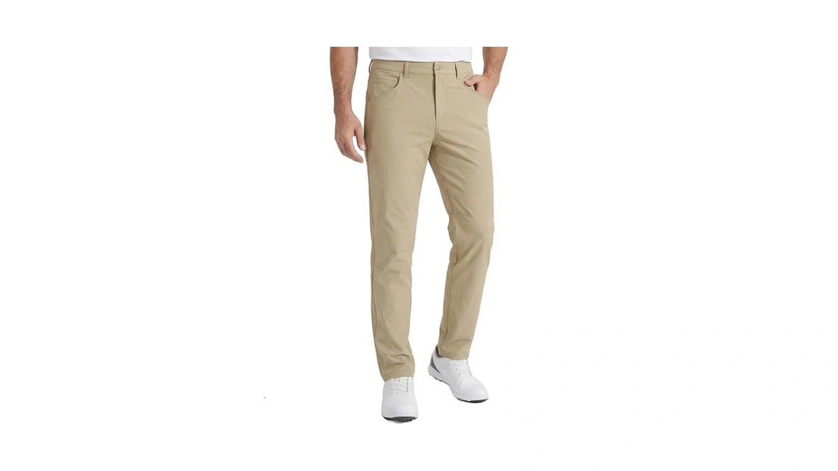 Incerun Mens Golf Pants Stretch With Pockets Classic Fit Quick